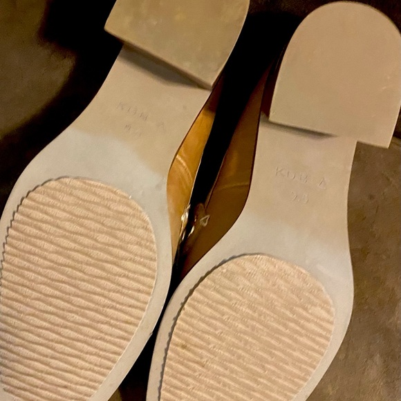 Kelsi Dagger Brooklyn Involve Leather Loafer 2.25-inch Stacked Heel Size 9.5 - Picture 13 of 13